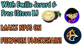 Minting NFTS with FOXDCOIN